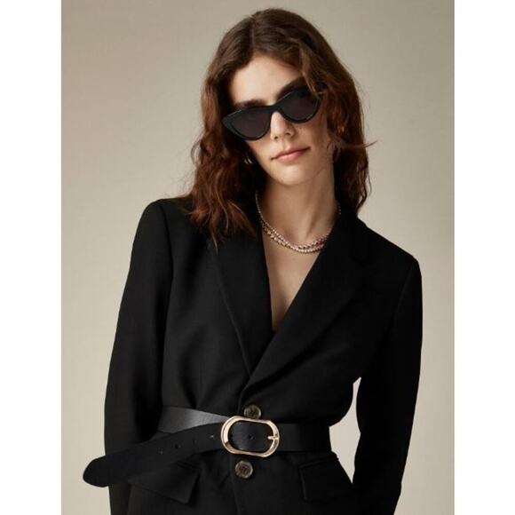 JCrew Women's Classic Madelyn Four-Season Stretch Blazer CC289 Black Size 12 NWT - Picture 5 of 8